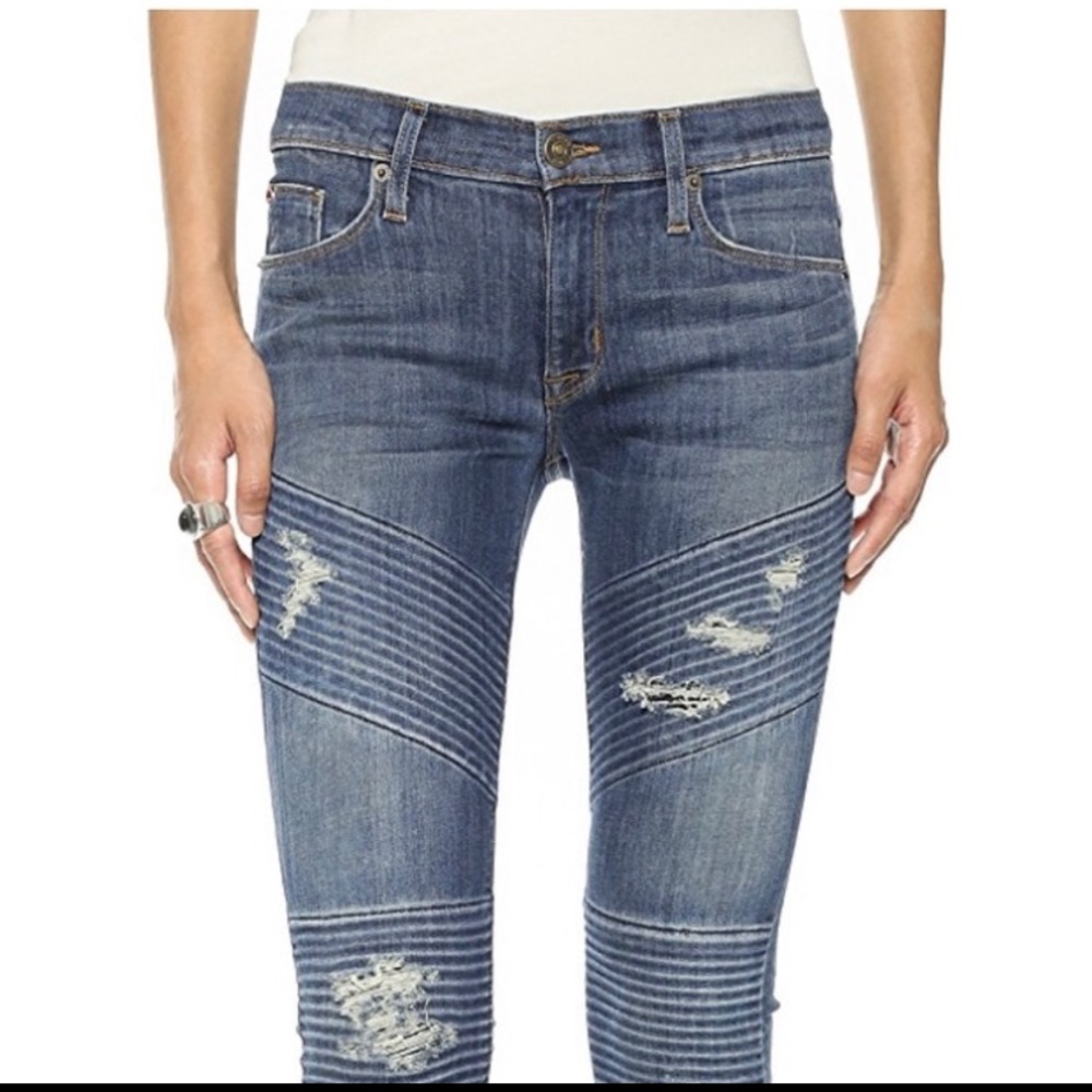 Hudson Brooklyn Moto Super Skinny Jean